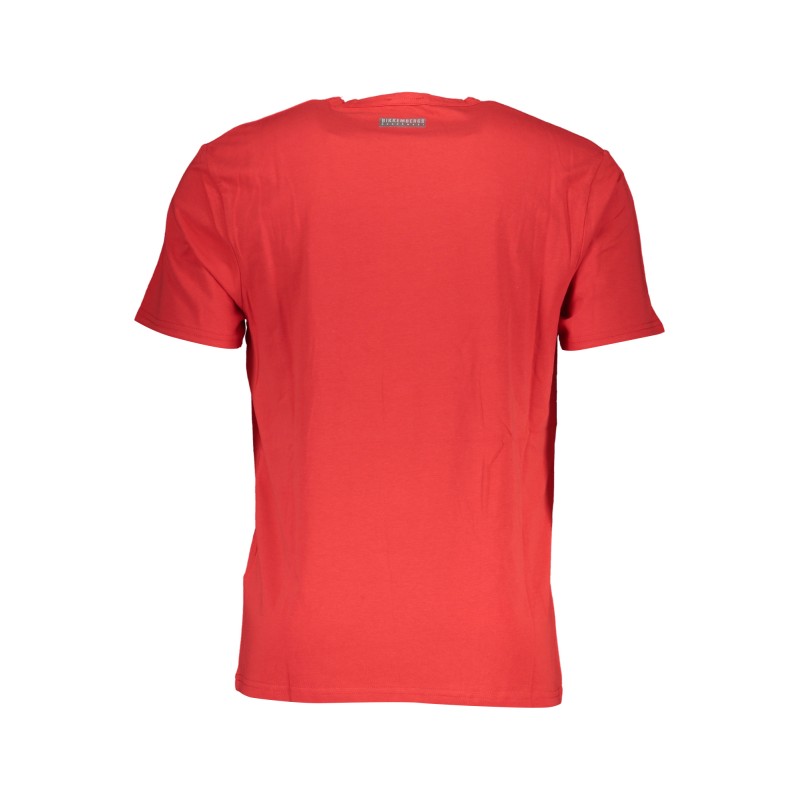 BIKKEMBERGS T-SHIRT MANICHE CORTE UOMO ROSSO