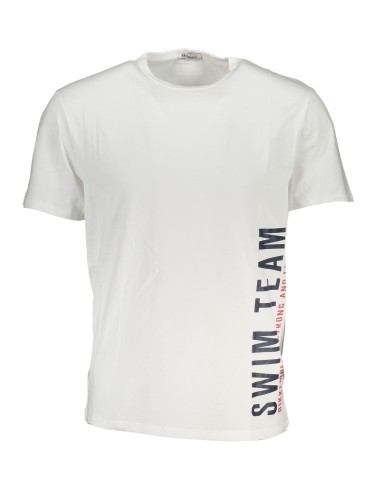 BIKKEMBERGS T-SHIRT MANICHE CORTE UOMO BIANCO