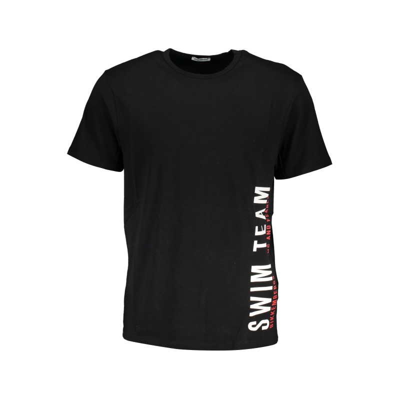 BIKKEMBERGS T-SHIRT MANICHE CORTE UOMO NERO