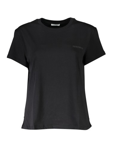 PATRIZIA PEPE T-SHIRT MANICHE CORTE DONNA NERO