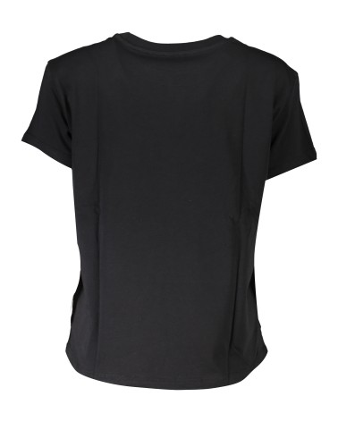 PATRIZIA PEPE T-SHIRT MANICHE CORTE DONNA NERO