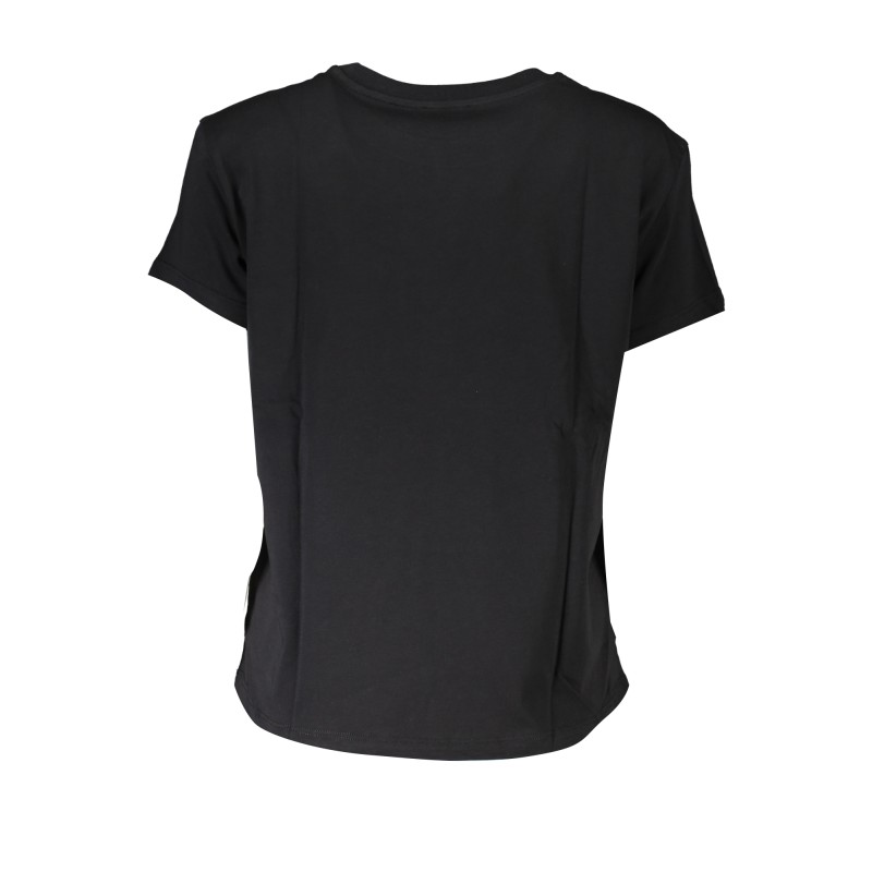 PATRIZIA PEPE T-SHIRT MANICHE CORTE DONNA NERO