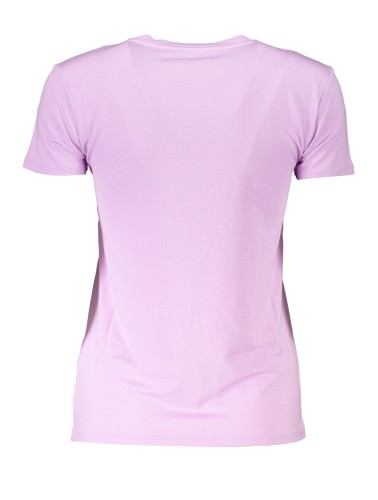 PATRIZIA PEPE T-SHIRT MANICHE CORTE DONNA VIOLA