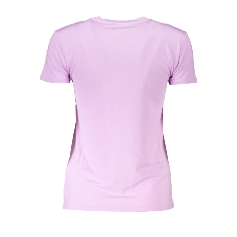 PATRIZIA PEPE T-SHIRT MANICHE CORTE DONNA VIOLA