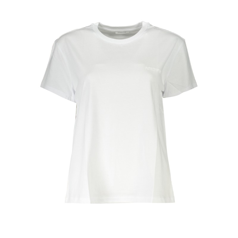 PATRIZIA PEPE T-SHIRT MANICHE CORTE DONNA BIANCO