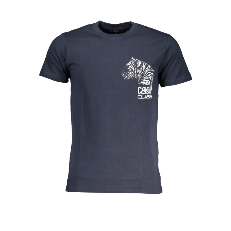 CAVALLI CLASS T-SHIRT MANICHE CORTE UOMO BLU