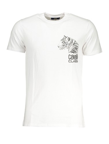 CAVALLI CLASS T-SHIRT MANICHE CORTE UOMO BIANCO