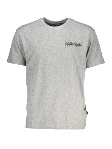 NAPAPIJRI T-SHIRT MANICHE CORTE UOMO GRIGIO