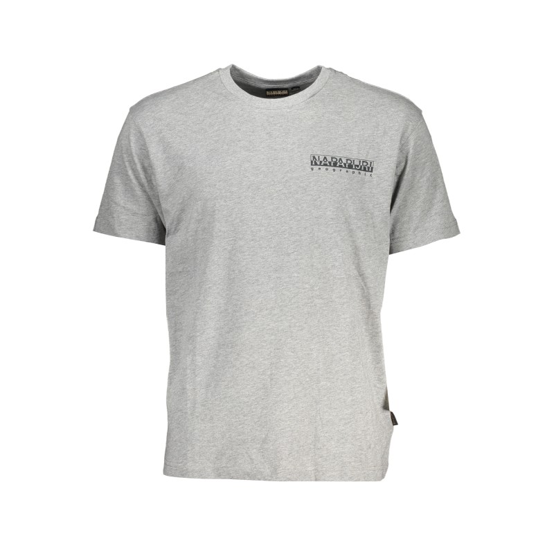 NAPAPIJRI T-SHIRT MANICHE CORTE UOMO GRIGIO