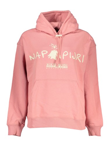 NAPAPIJRI FELPA SENZA ZIP DONNA ROSA