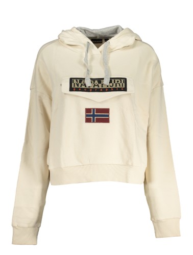 NAPAPIJRI FELPA SENZA ZIP DONNA BEIGE