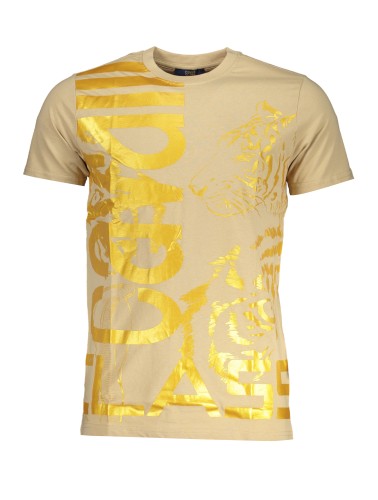 CAVALLI CLASS T-SHIRT MANICHE CORTE UOMO BEIGE