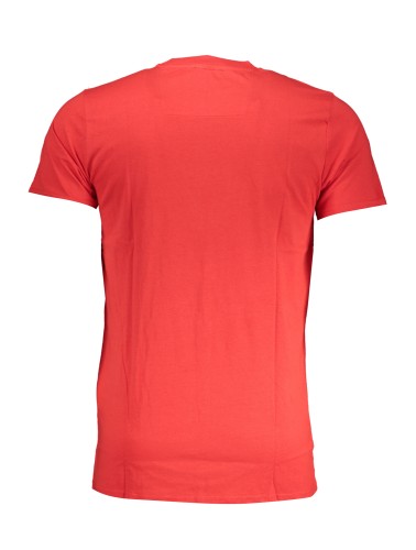 CAVALLI CLASS T-SHIRT MANICHE CORTE UOMO ROSSO