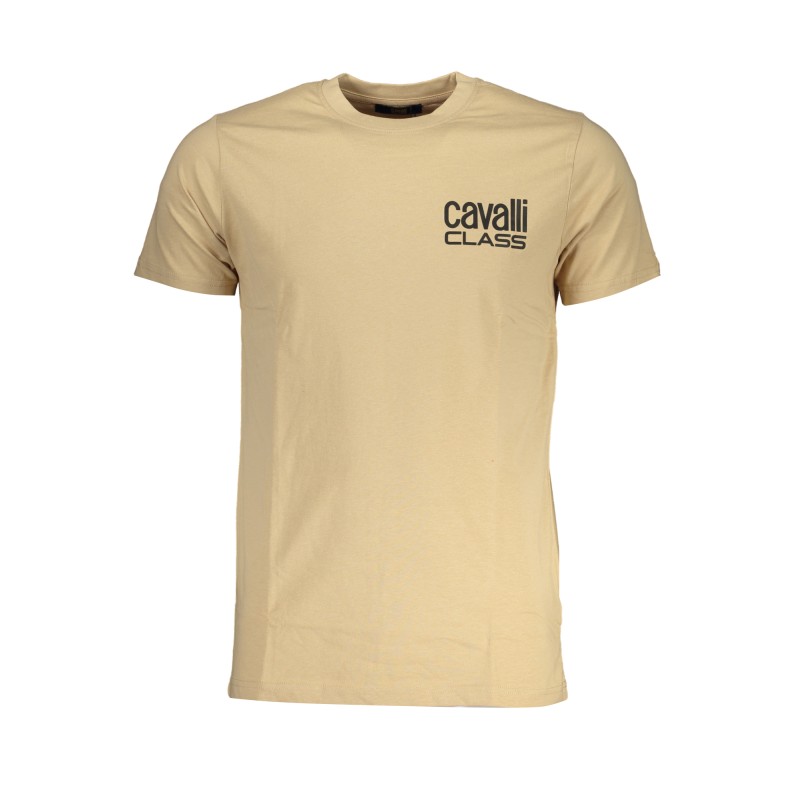 CAVALLI CLASS T-SHIRT MANICHE CORTE UOMO BEIGE