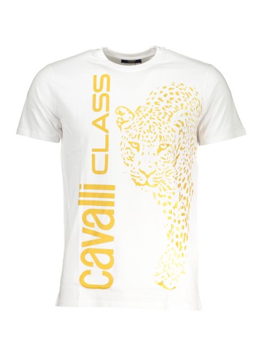 CAVALLI CLASS T-SHIRT MANICHE CORTE UOMO BIANCO