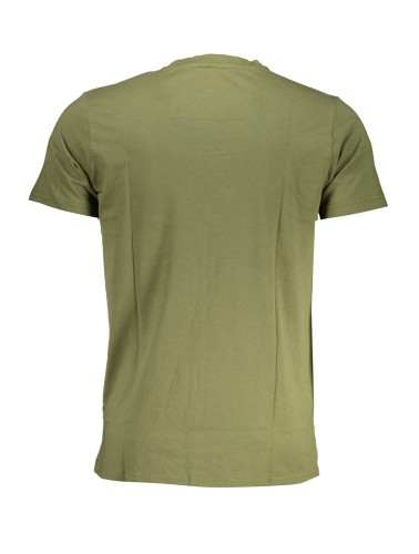 CAVALLI CLASS T-SHIRT MANICHE CORTE UOMO VERDE