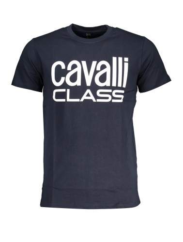 CAVALLI CLASS T-SHIRT MANICHE CORTE UOMO BLU