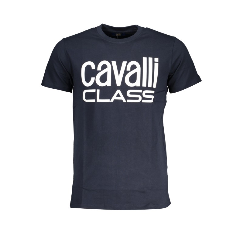 CAVALLI CLASS T-SHIRT MANICHE CORTE UOMO BLU