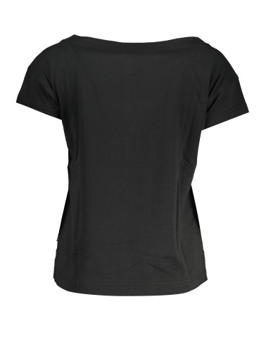 K-WAY T-SHIRT MANICHE CORTE DONNA NERO