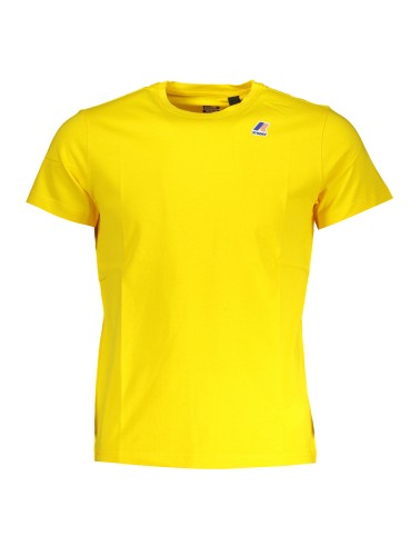 K-WAY T-SHIRT MANICHE CORTE UOMO GIALLO