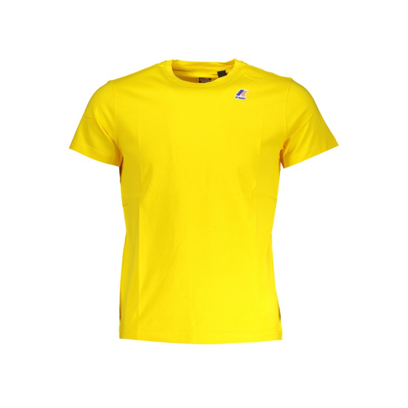 K-WAY T-SHIRT MANICHE CORTE UOMO GIALLO